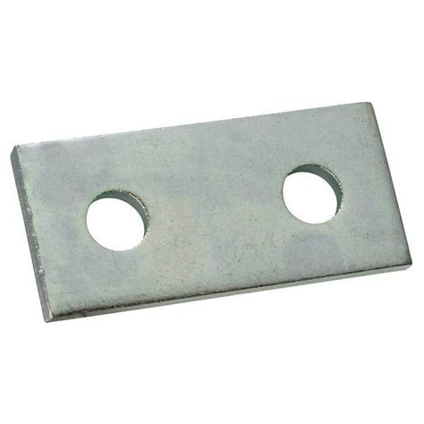 flat metal brackets long|2 hole flat plate bracket.